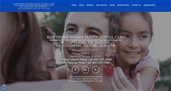 Desktop Screenshot of hawthornwoodsfamilydentalcare.com